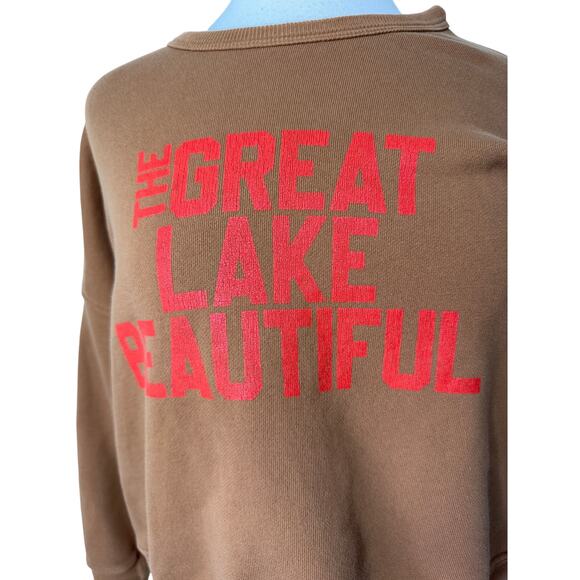 THE GREAT. The Teammate Lake Beautiful Sweatshirt Size 1 /Small - Picture 9 of 15